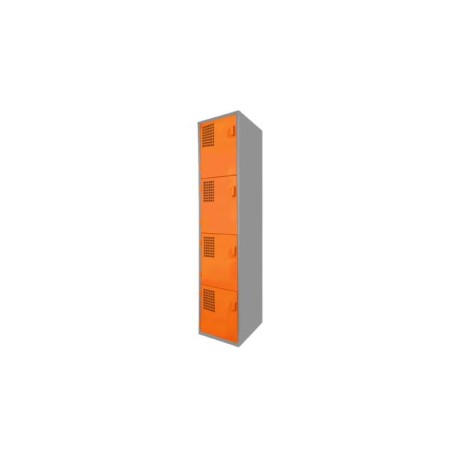 Locker Color Naranja - 4...