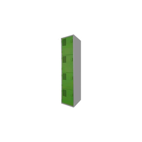 Locker Color Verde- 4 Puertas